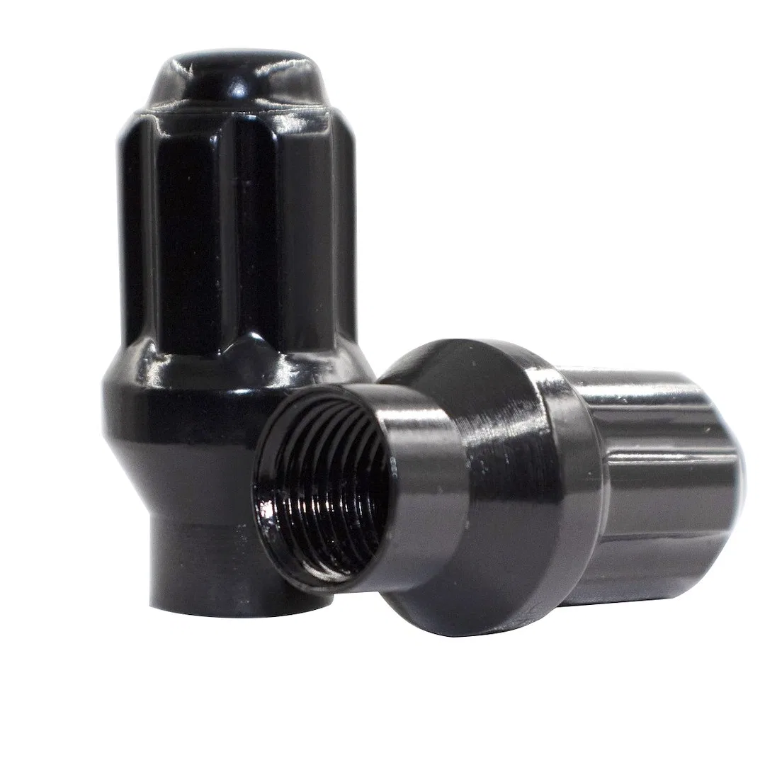 231173BLK – REVOLUTION Lug Nut, 14 Millimeter x 2 Thread Size ET Shank Conical Seat/ Short Shank 1.70 Inch Overall Le...
